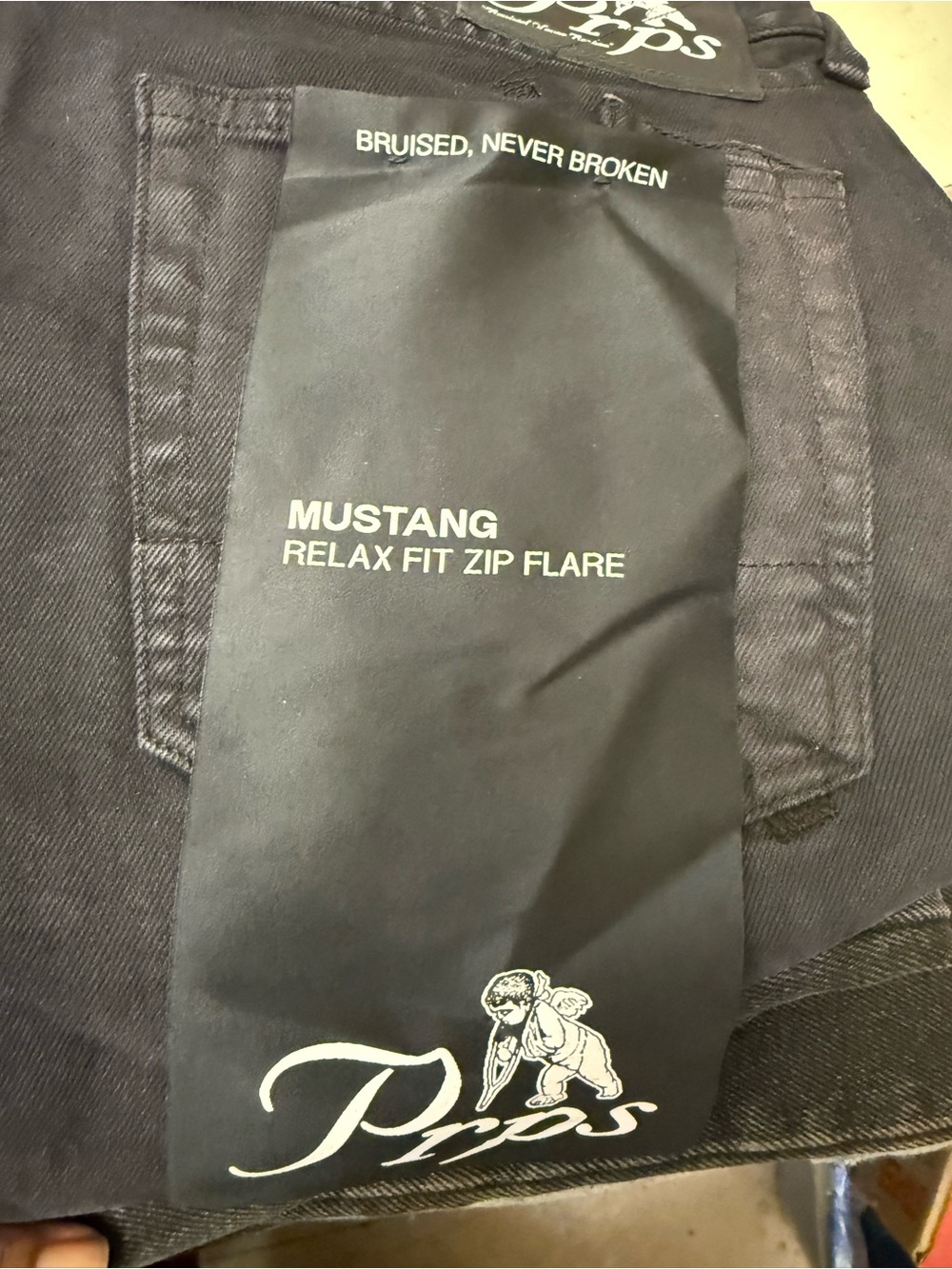 Prps Goods & Co
Mustang Relaxed Fit Zip Flare Jeans